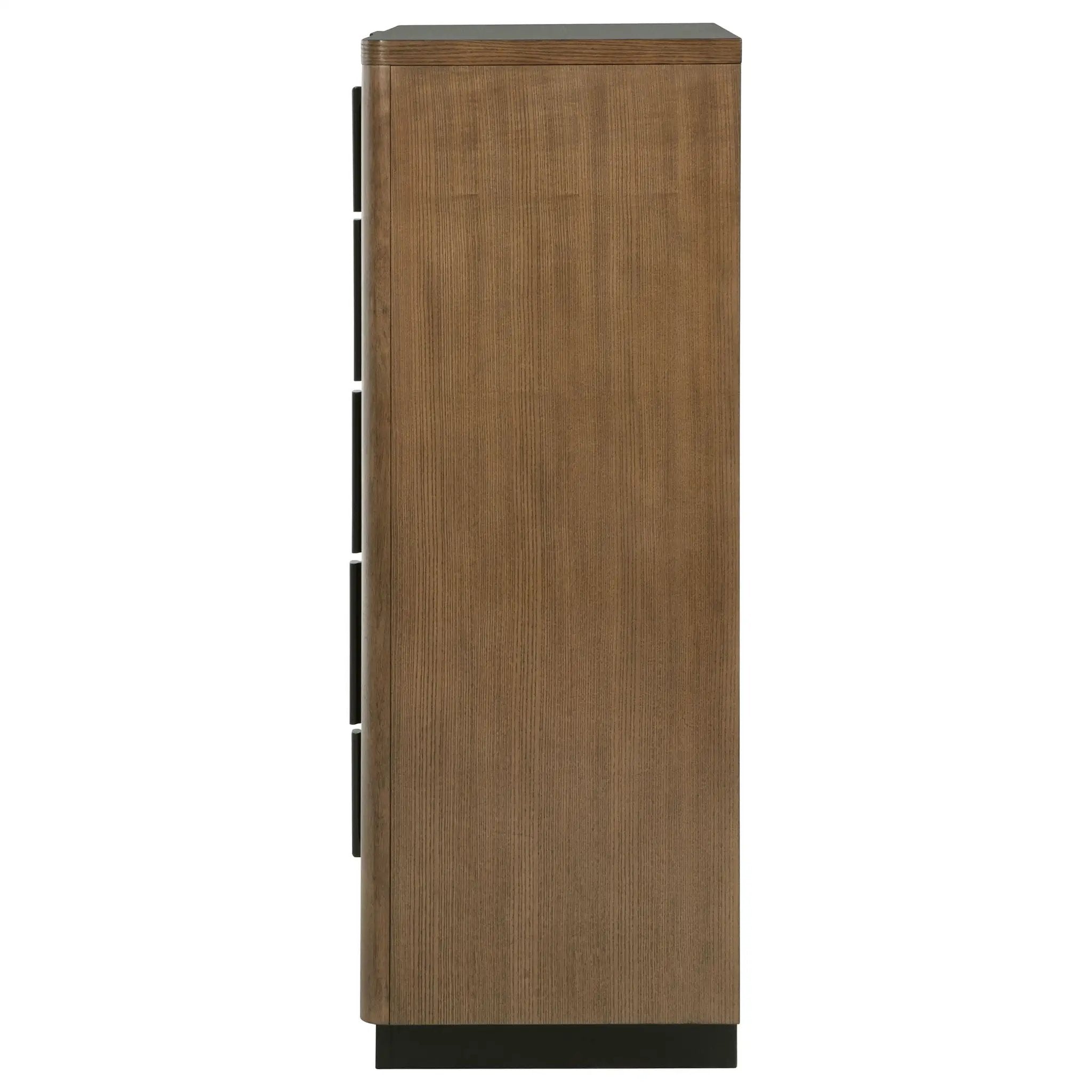 Terrace 5-drawer Chest of Drawers Ash Brown by Unique Piece Furniture