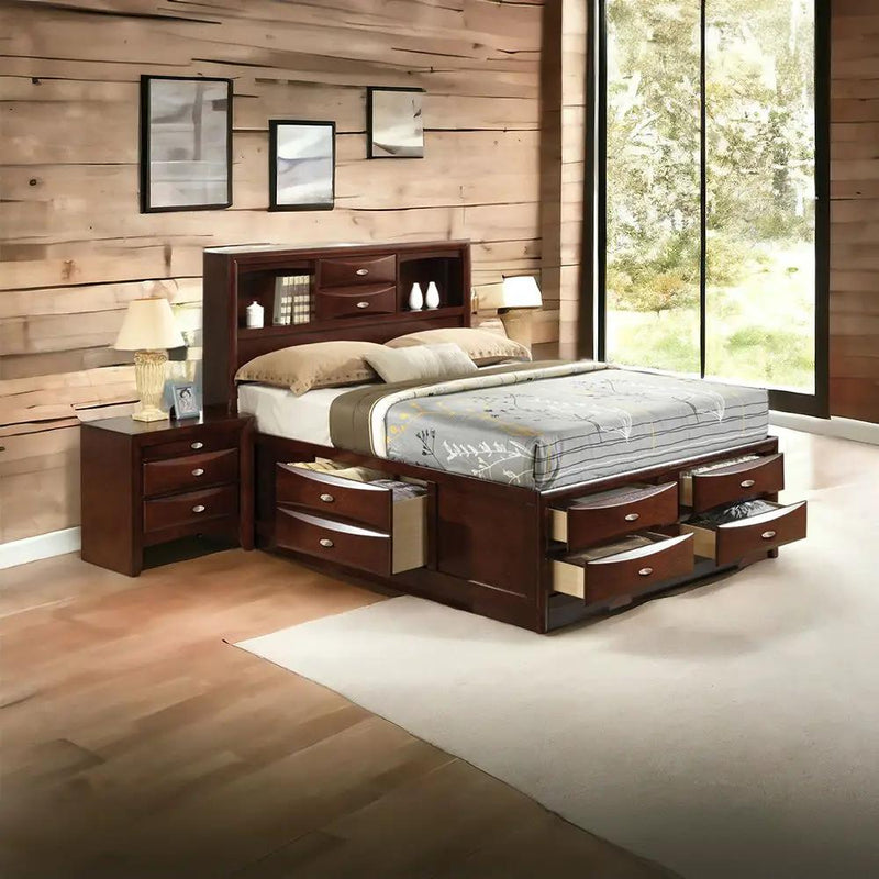 Ireland - Bed w/Storage by Unique Piece Furniture
