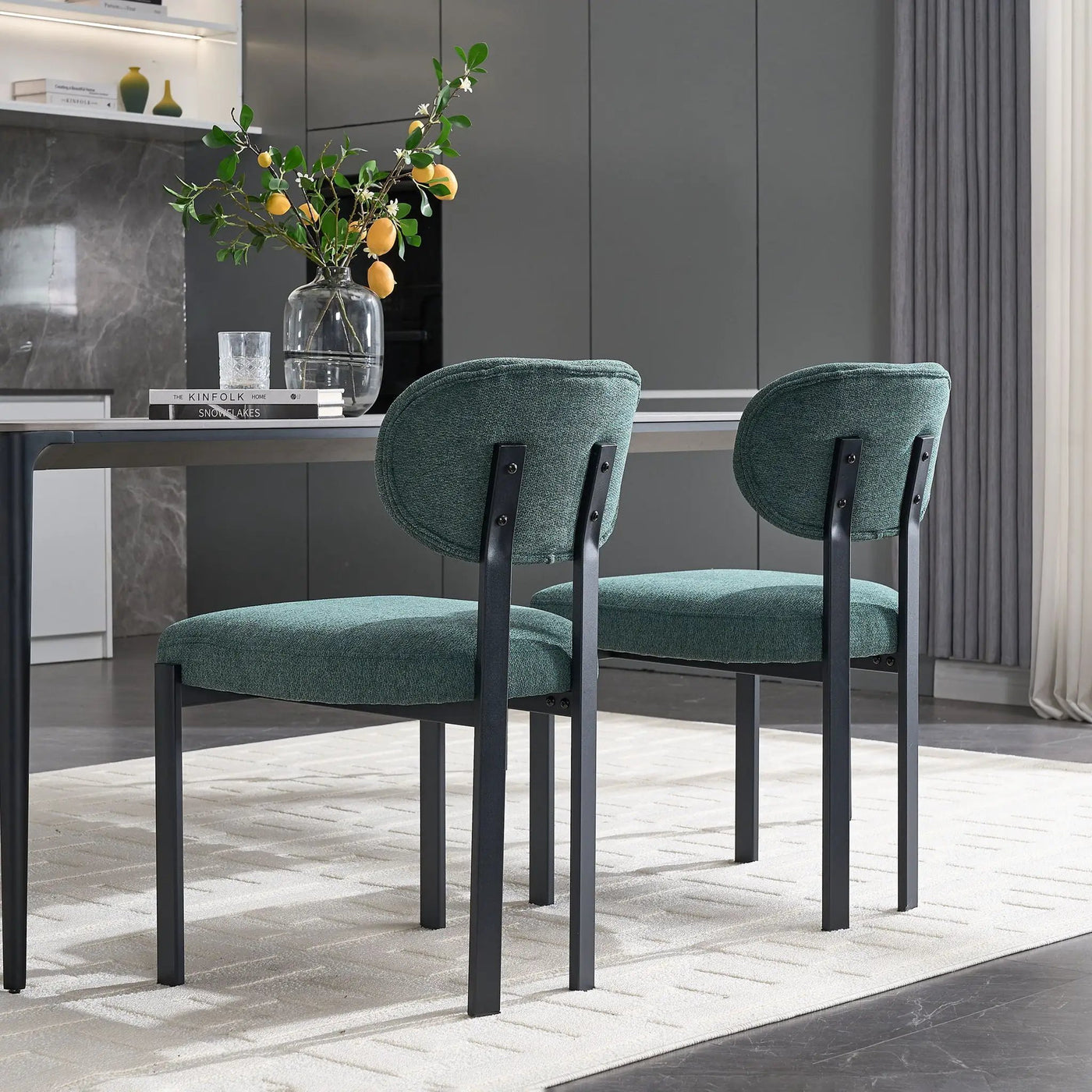 Dining Armless Chairs (Set of 2) by Unique Piece Furniture