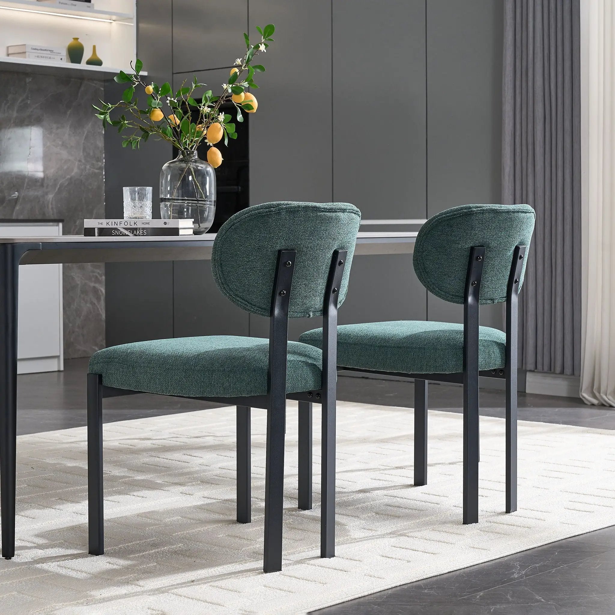 Dining Armless Chairs (Set of 2) by Unique Piece Furniture