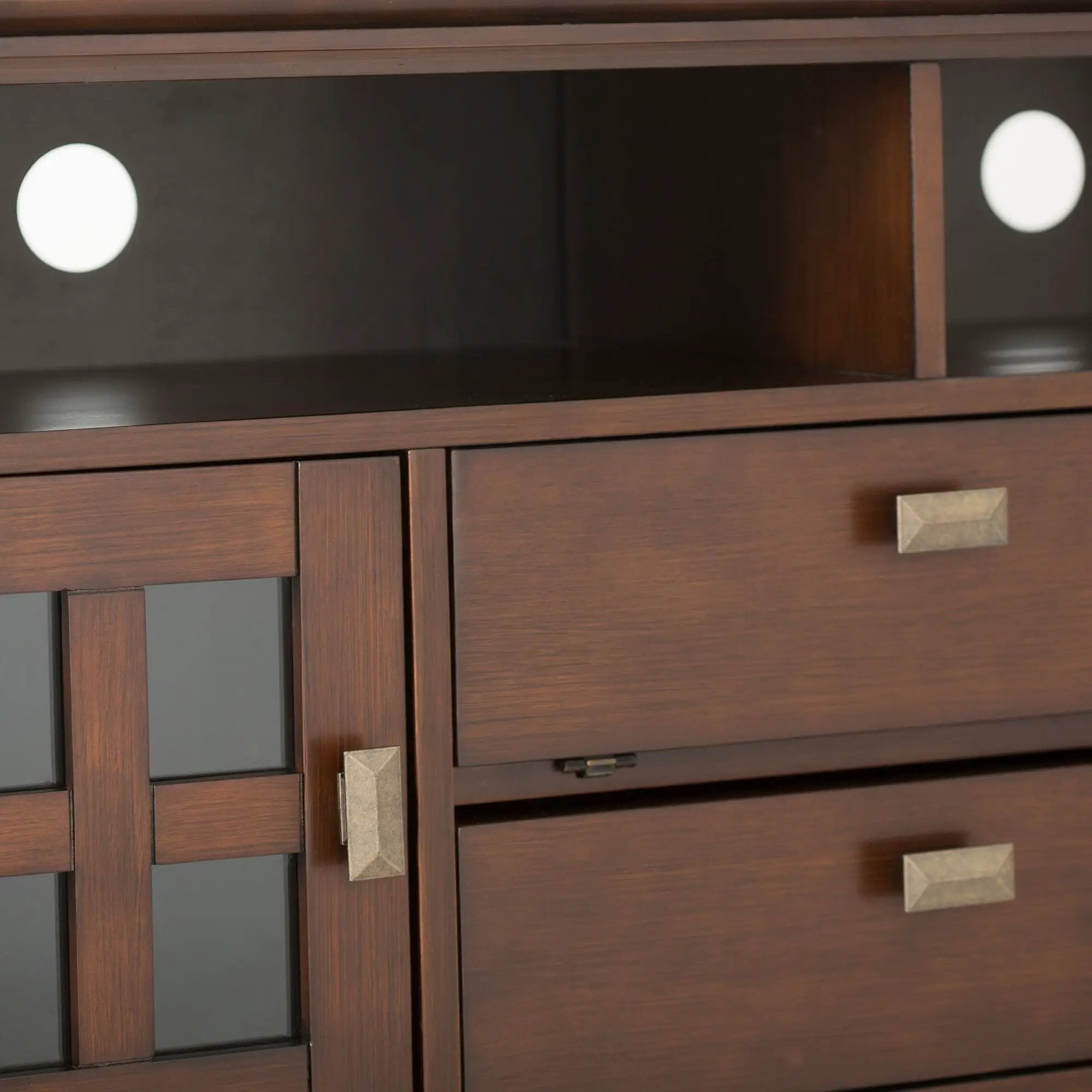 Artisan - TV Media Stand - Russet Brown by HouseOfZazla