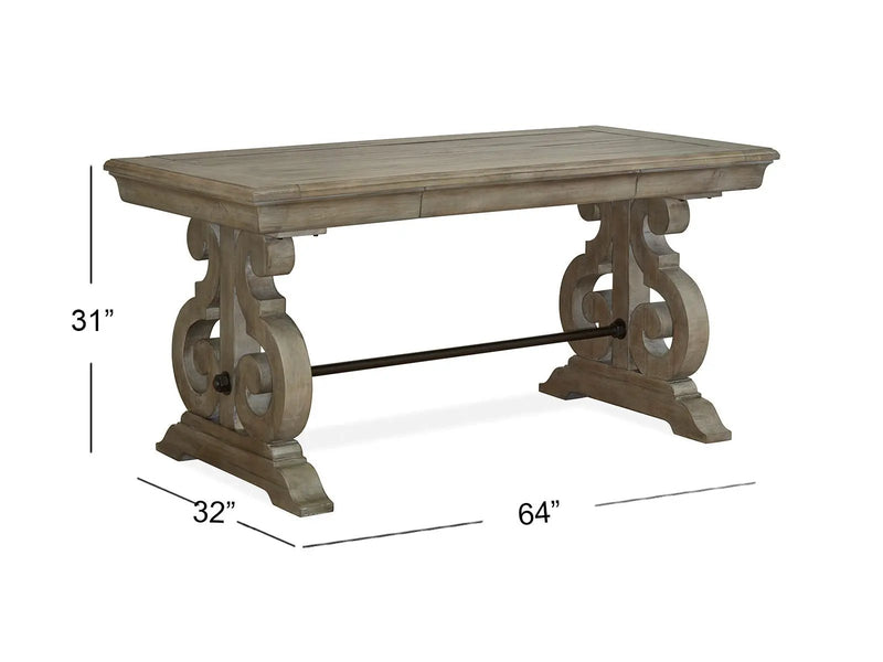Tinley Park - Writing Desk - Dove Tail Gray, photo 5 of 6