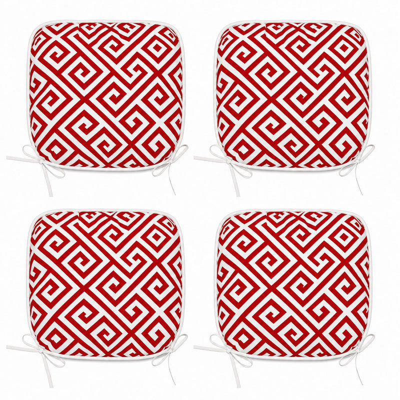 Water-Repellent U-Shape Outdoor Chair Cushions - Set of 4