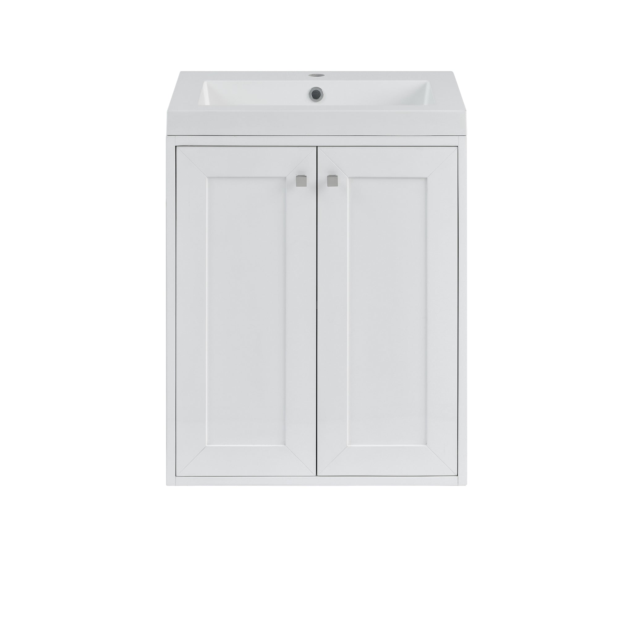 James Martin Chianti 24" Single Bathroom Vanity, Glossy White by James Martin