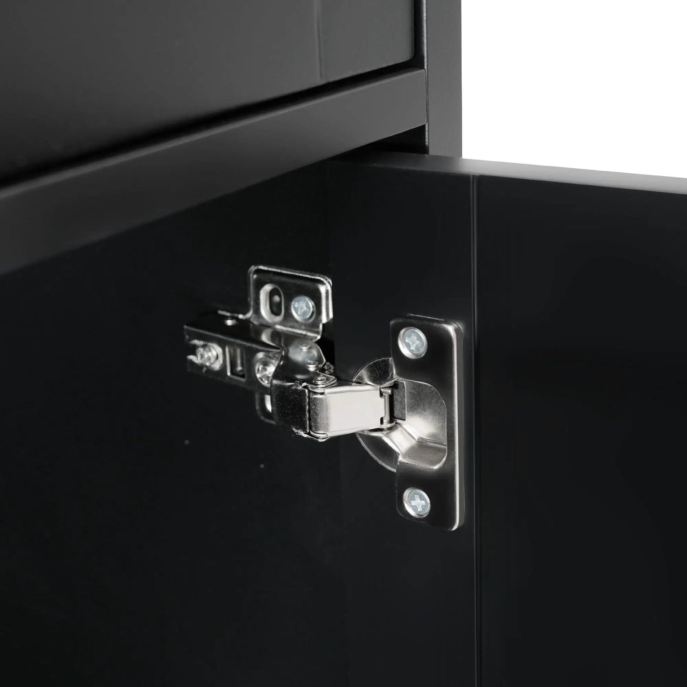 Freestanding Tall Bathroom Cabinet With Soft Close Doors And Adjustable Shelves by HouseOfZazla
