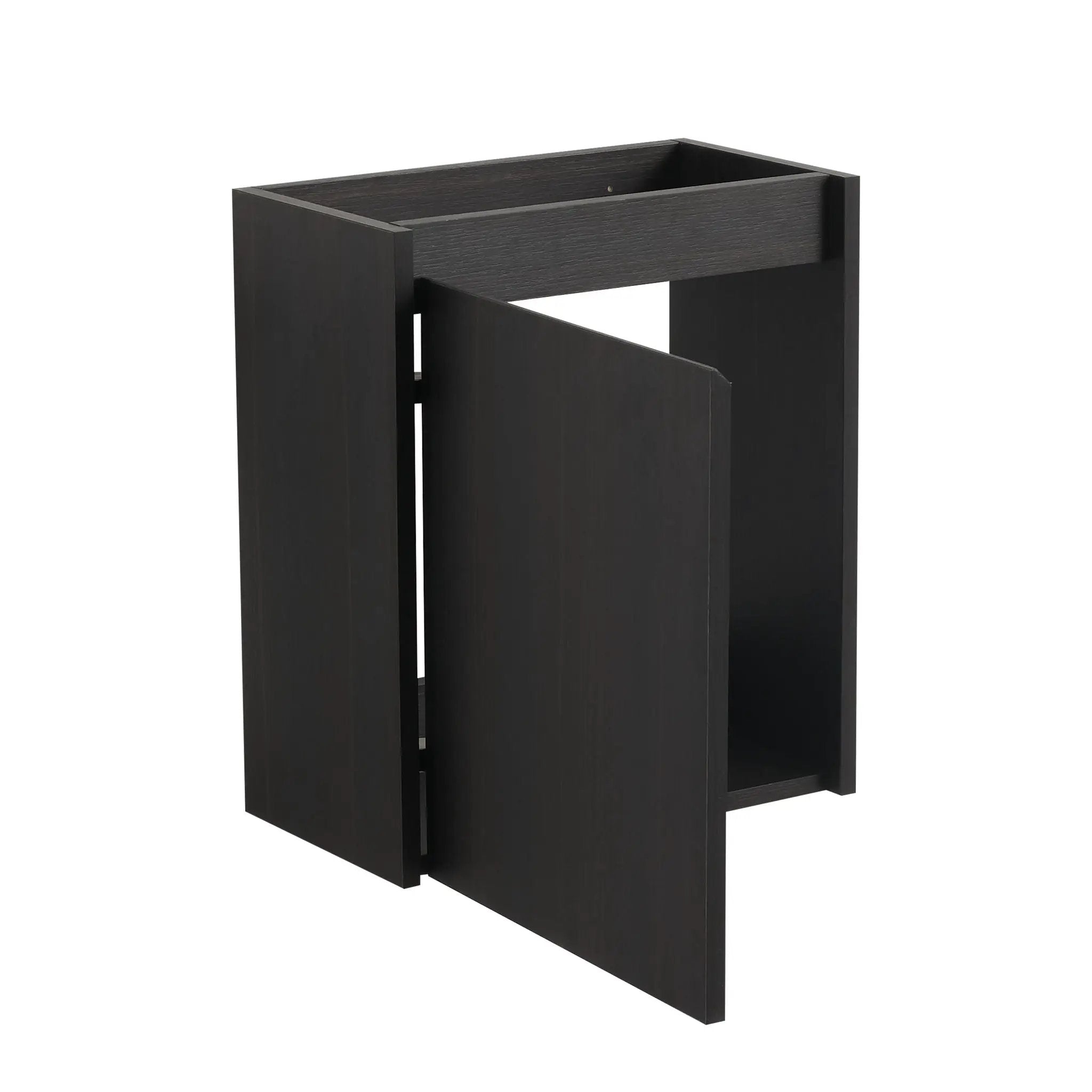 Modern Bathroom Vanity With Ceramic Basin, Wall Mounted Floating Sink Combo, Storage Cabinet by HouseOfZazla