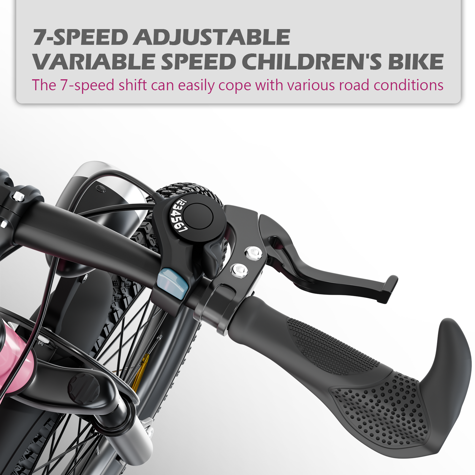 24 Inch Kids Mountain Bike for Boys & Girls Ages 7-12 by HouseOfZazla