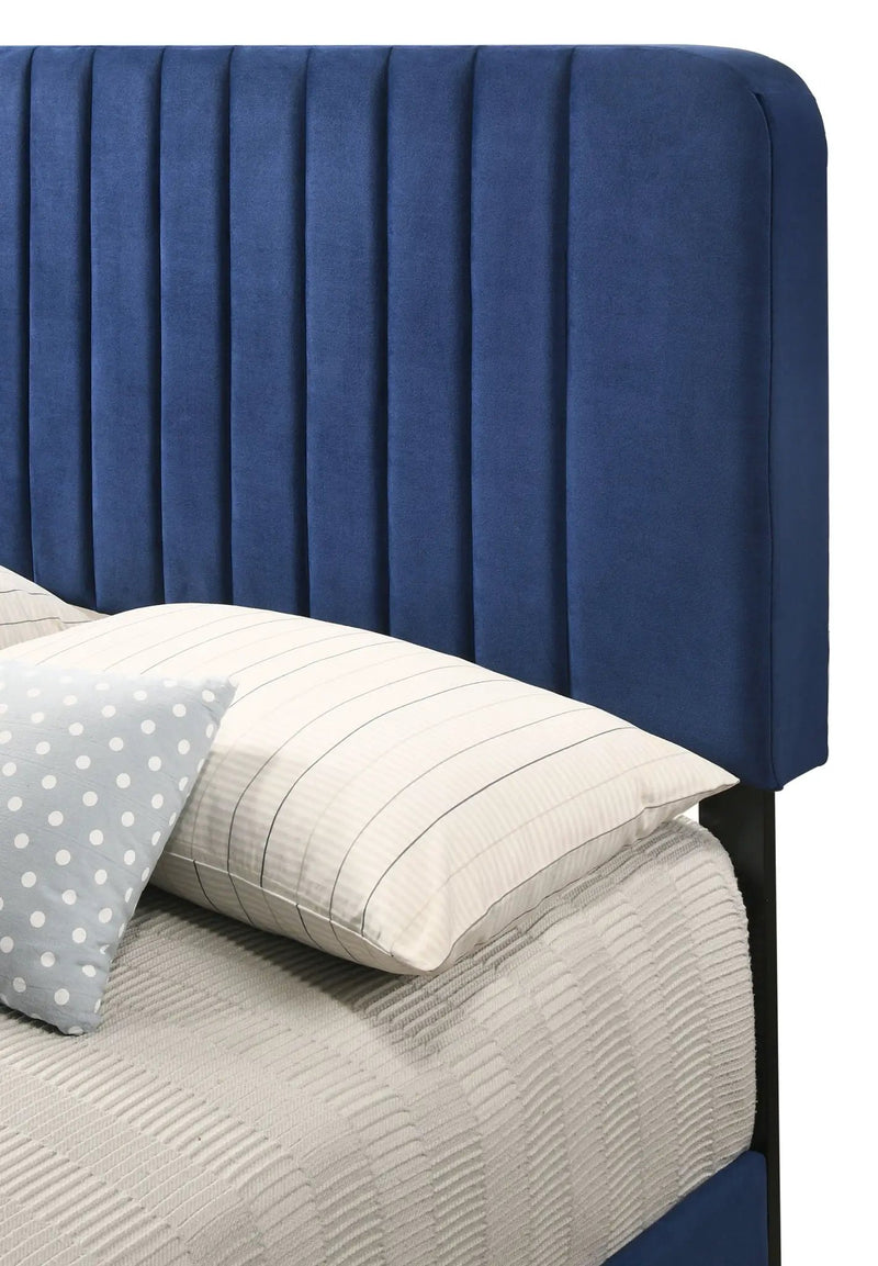 Channel Tufted Bed by Unique Piece Furniture