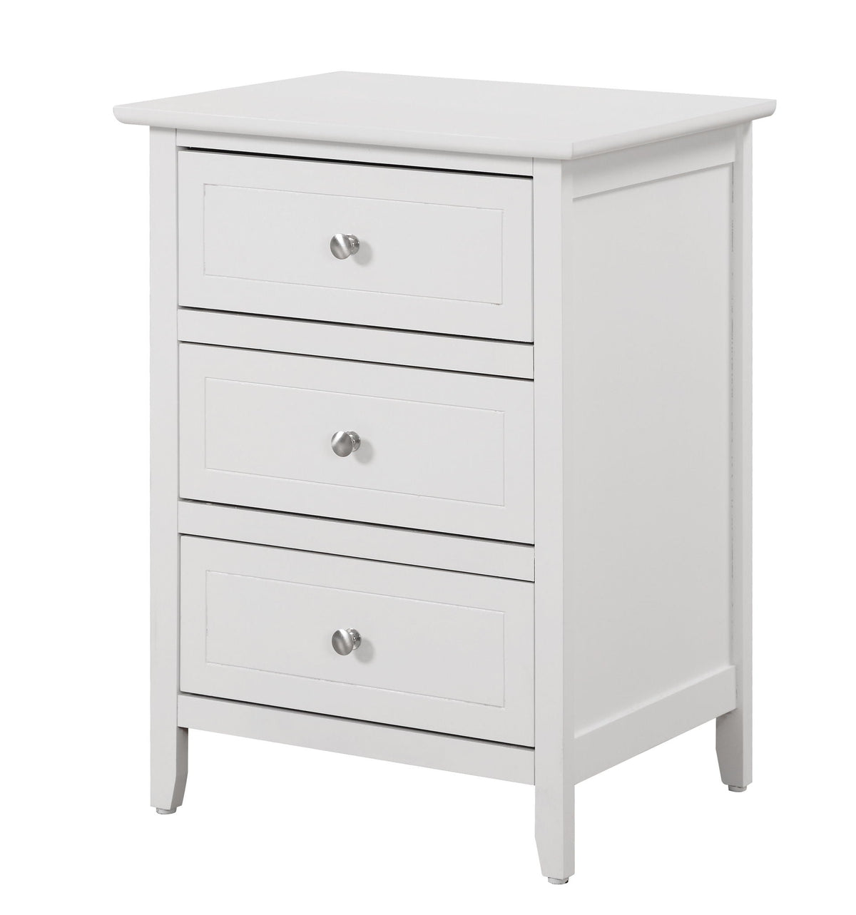 3 Drawer Nightstand with Real Wood Veneers - Multiple Colors, photo 32 of 32