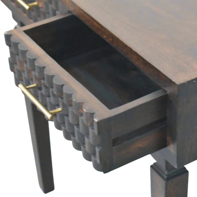 Solid Wood Arno Console Table by HouseOfZazla