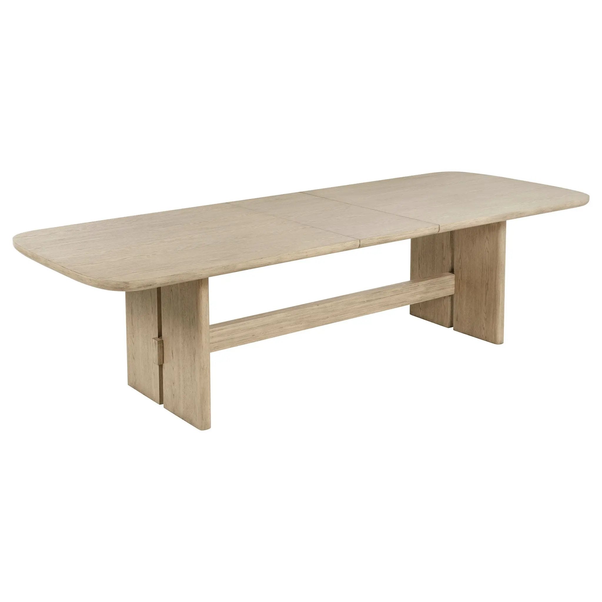 Kailani 110-inch Rectangular Wood Dining Table Beige Oak by Unique Piece Furniture