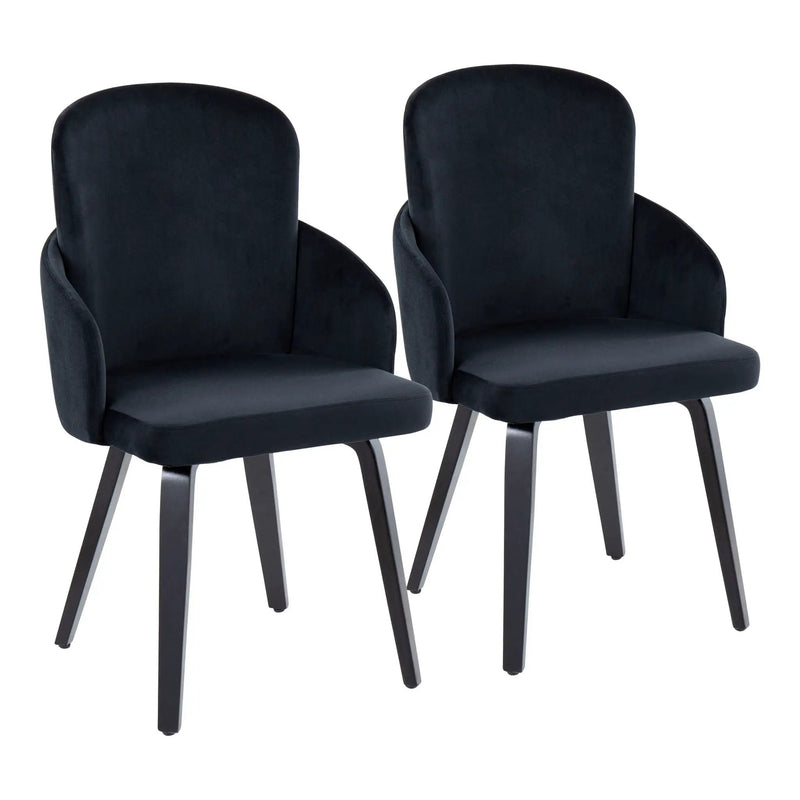 Dahlia - Contemporary Elegant Dining Chair (Set of 2) by Unique Piece Furniture