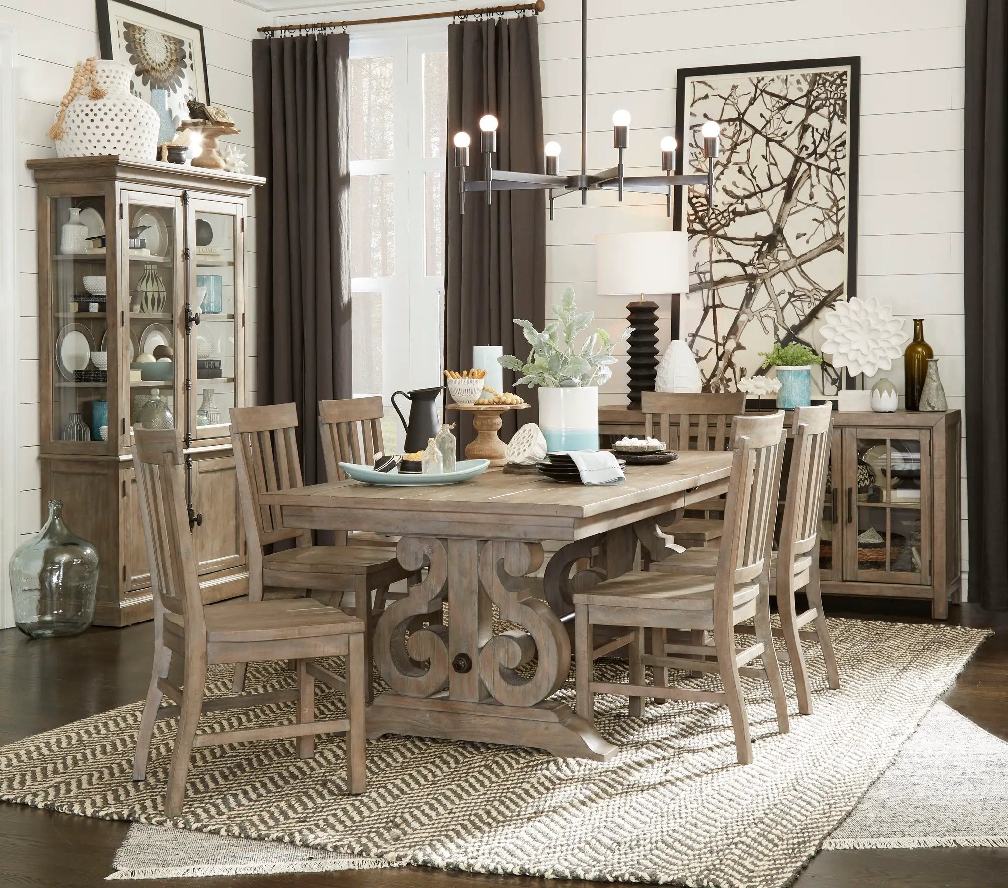 Tinley Park - China - Dove Tail Gray by Unique Piece Furniture
