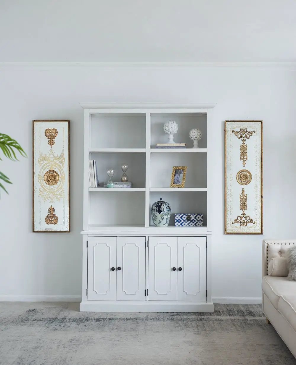 French Country Wood Cabinet by HouseOfZazla