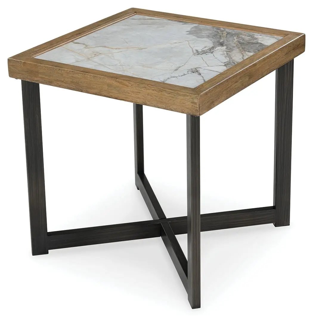 Montia - Square End Table - Multi by Unique Piece Furniture