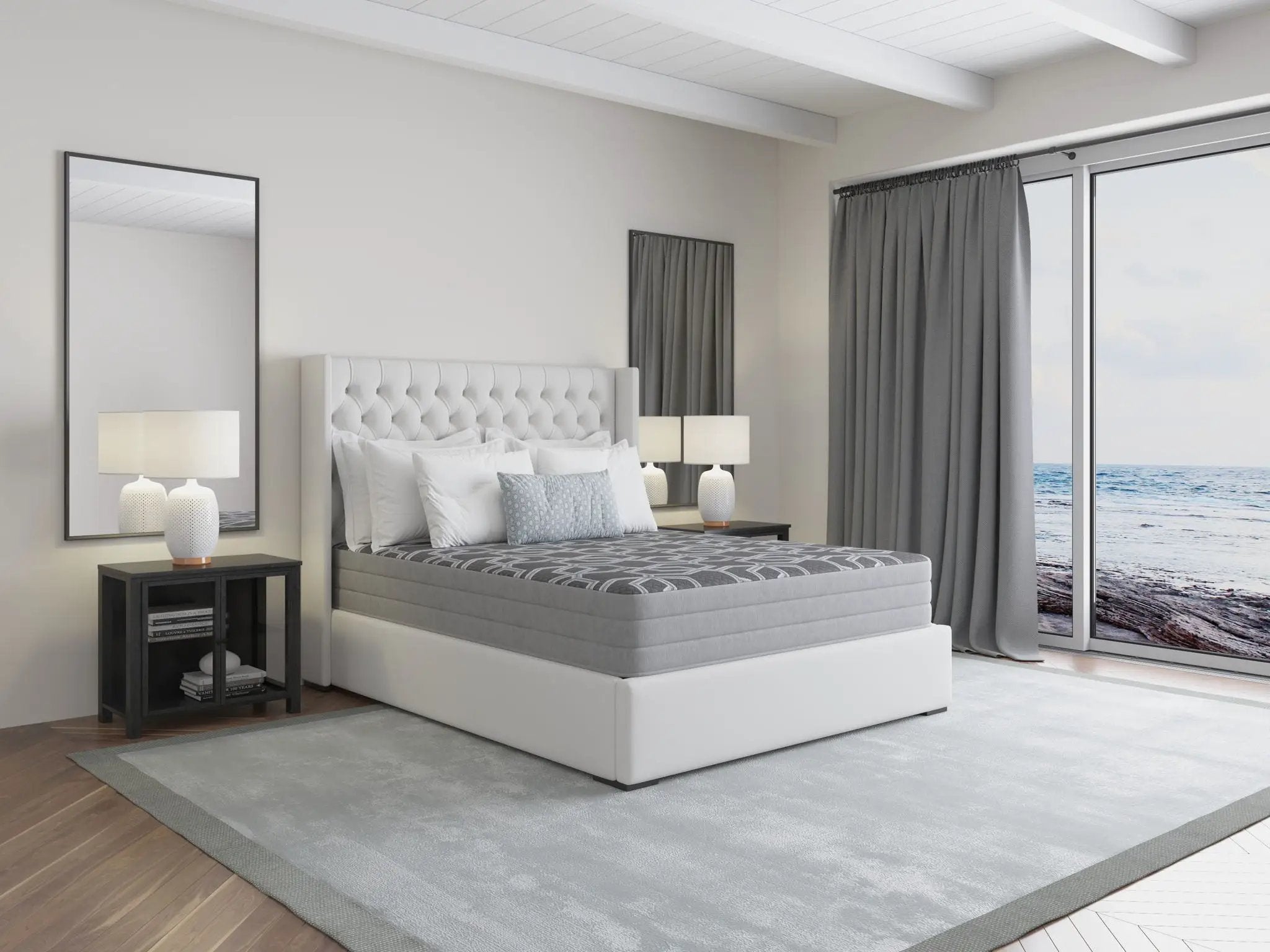 10" Smooth Top Foam, Lux Firm Mattress by Unique Piece Furniture