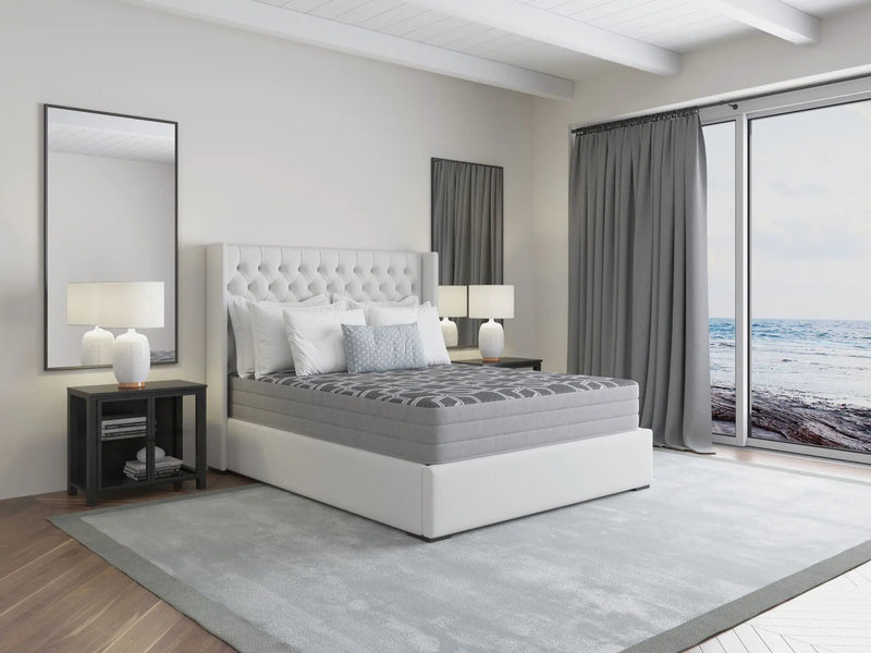 10" Smooth Top Foam, Lux Firm Mattress by HouseOfZazla