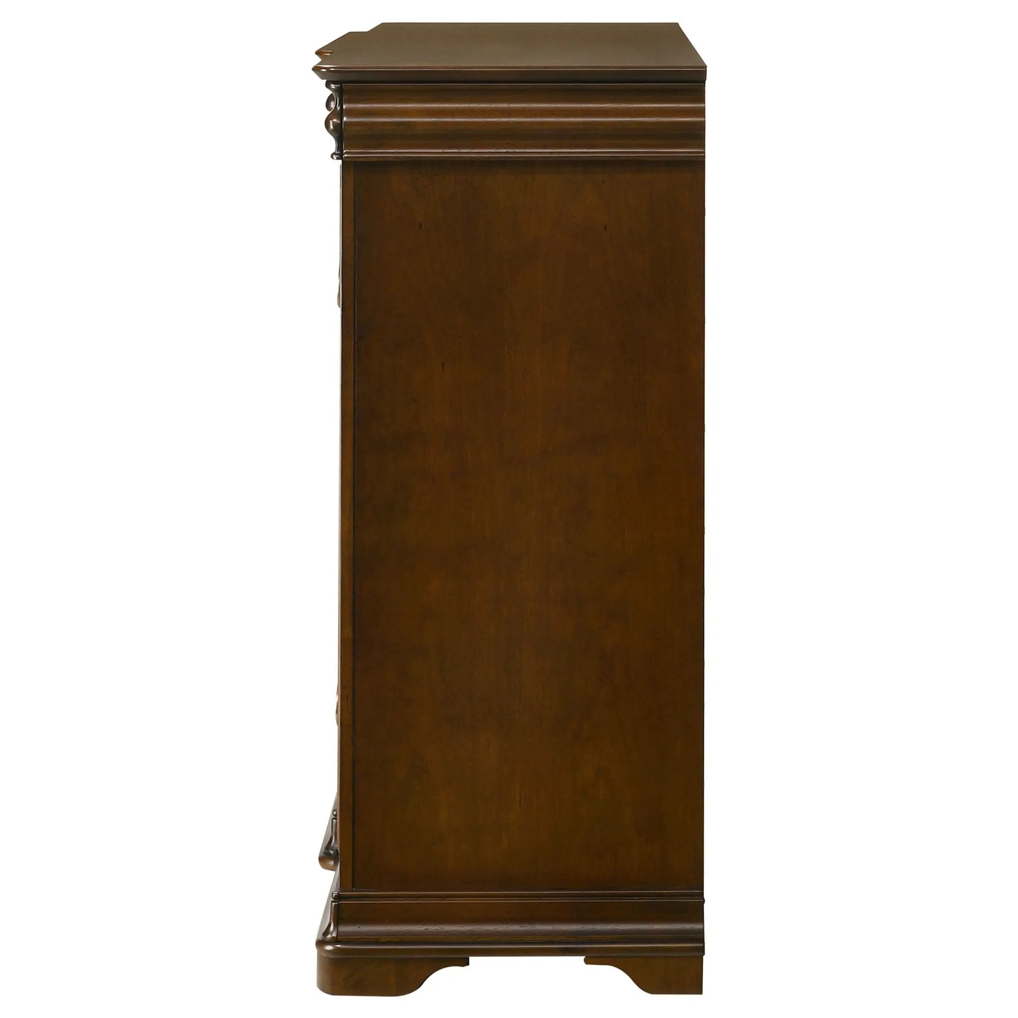 Garland 9-drawer Bedroom Dresser Cabinet Brown Cherry by Unique Piece Furniture