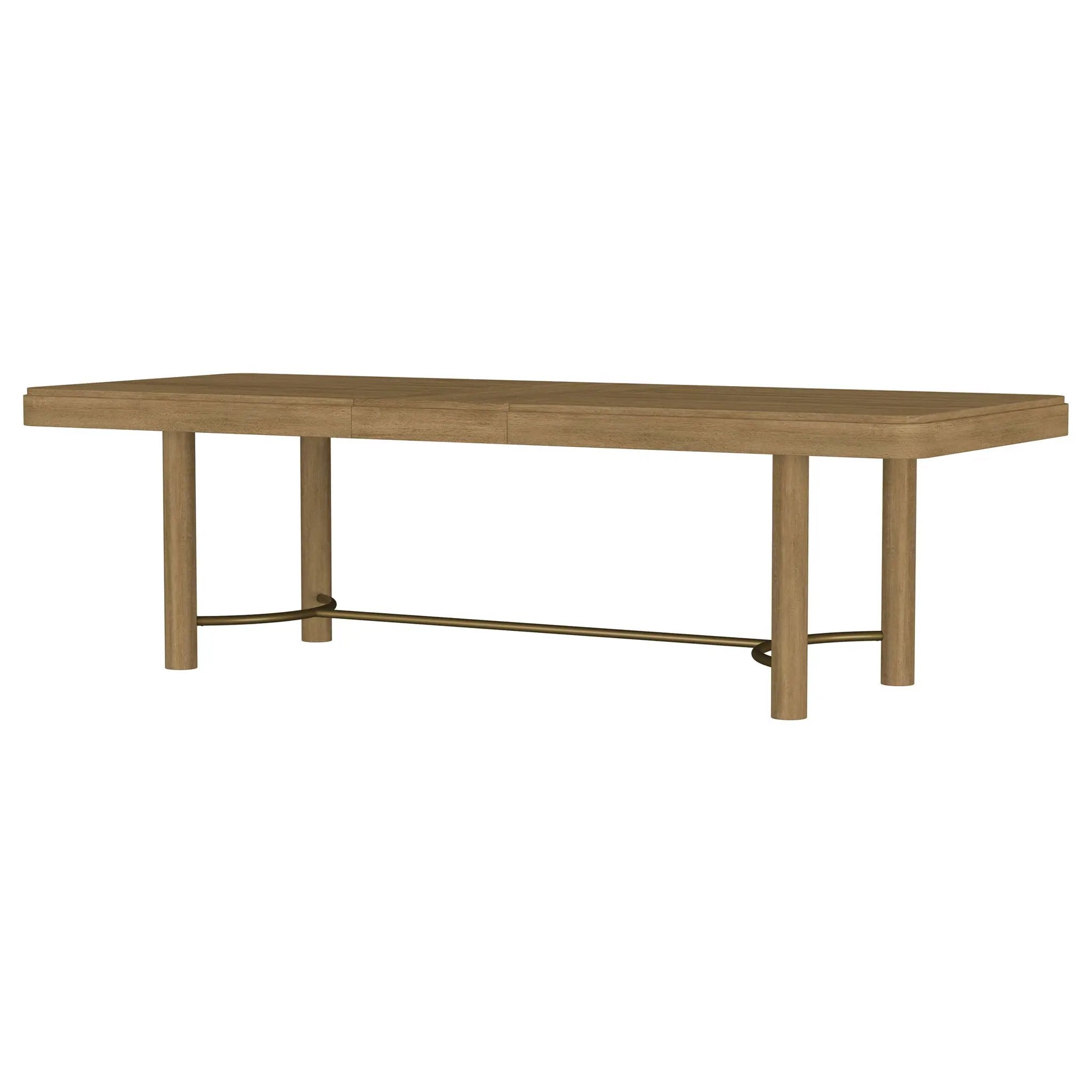 Arini 104-inch Extension Leaf Dining Table Sand Wash by Unique Piece Furniture