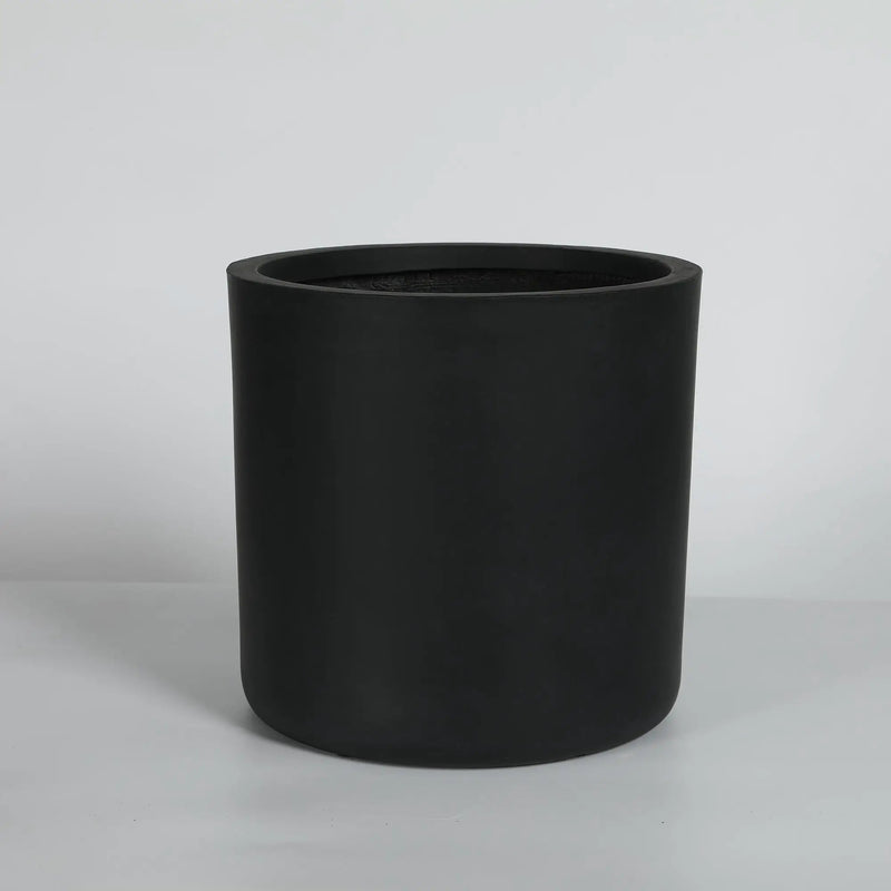 Round Concrete Planter Set of 2 by HouseOfZazla