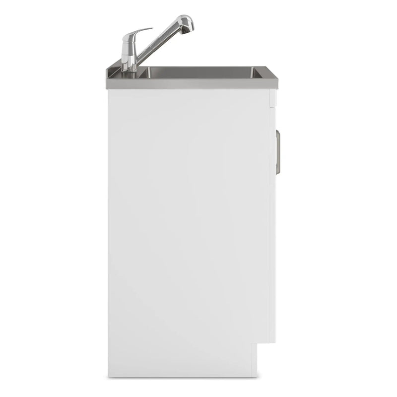 Kyle - Laundry Cabinet & Faucet And Stainless Steel Sink by Unique Piece Furniture