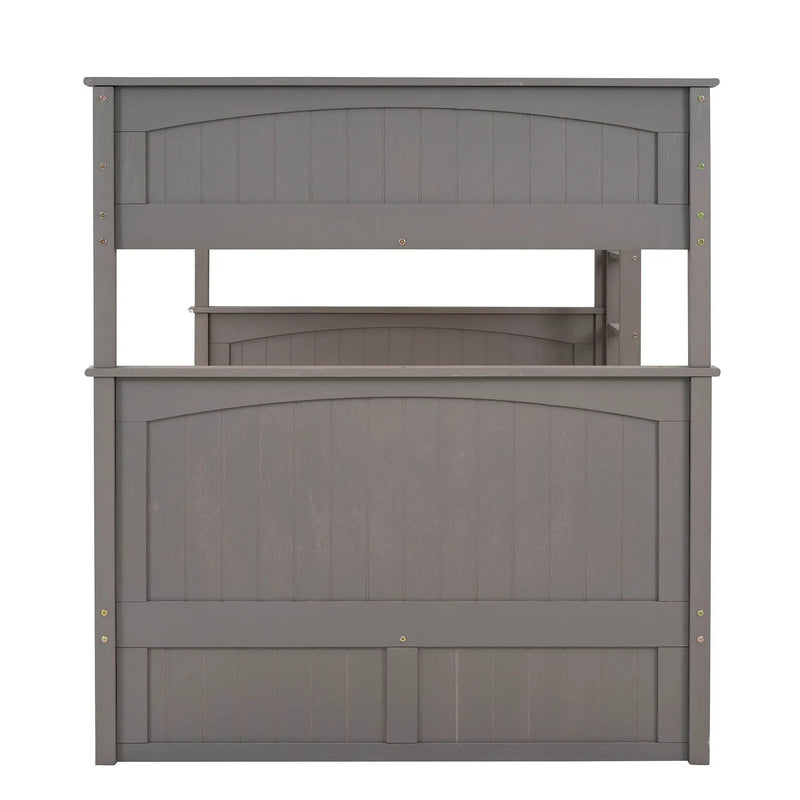 Bunk Bed With Twin Size Trundle, Guardrails