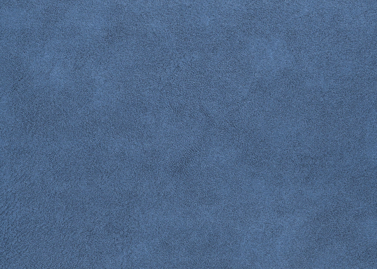 Fully Upholstered Bed with Large Pillowed Headboard - Light Blue or Light Brown, photo 10 of 10