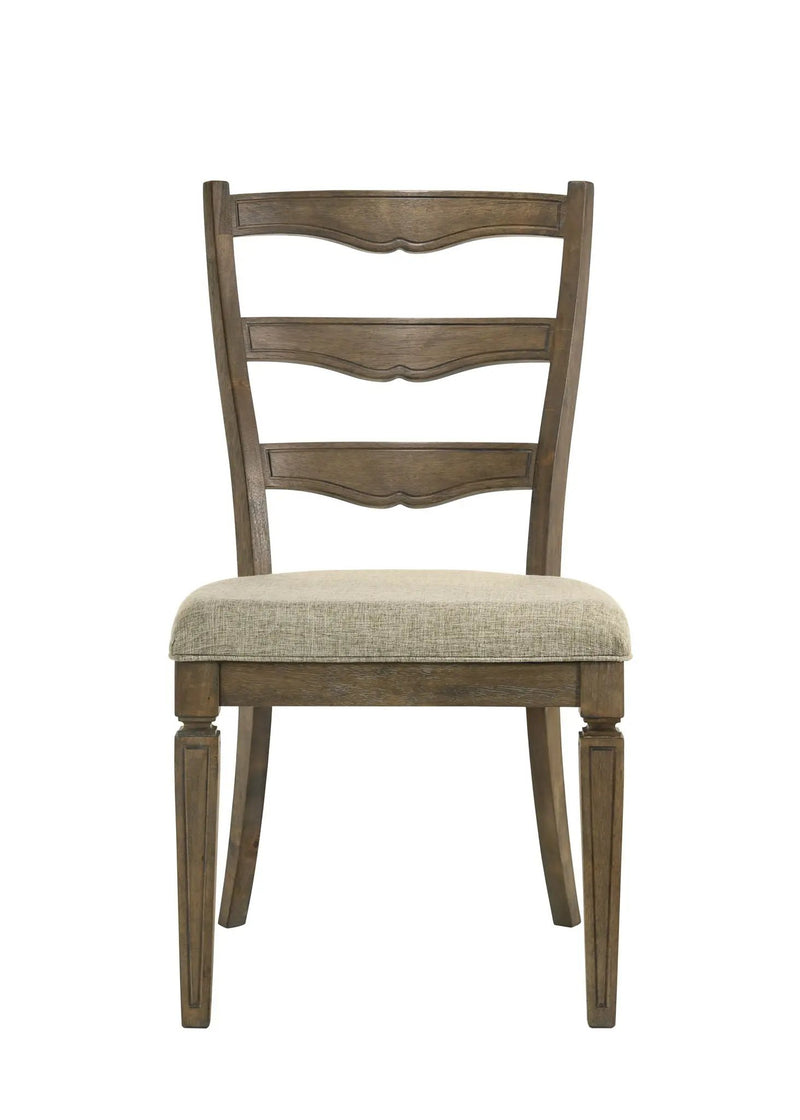 Parfield - Weathered Side Chair (Set of 2) - Light Brown / Oak by HouseOfZazla