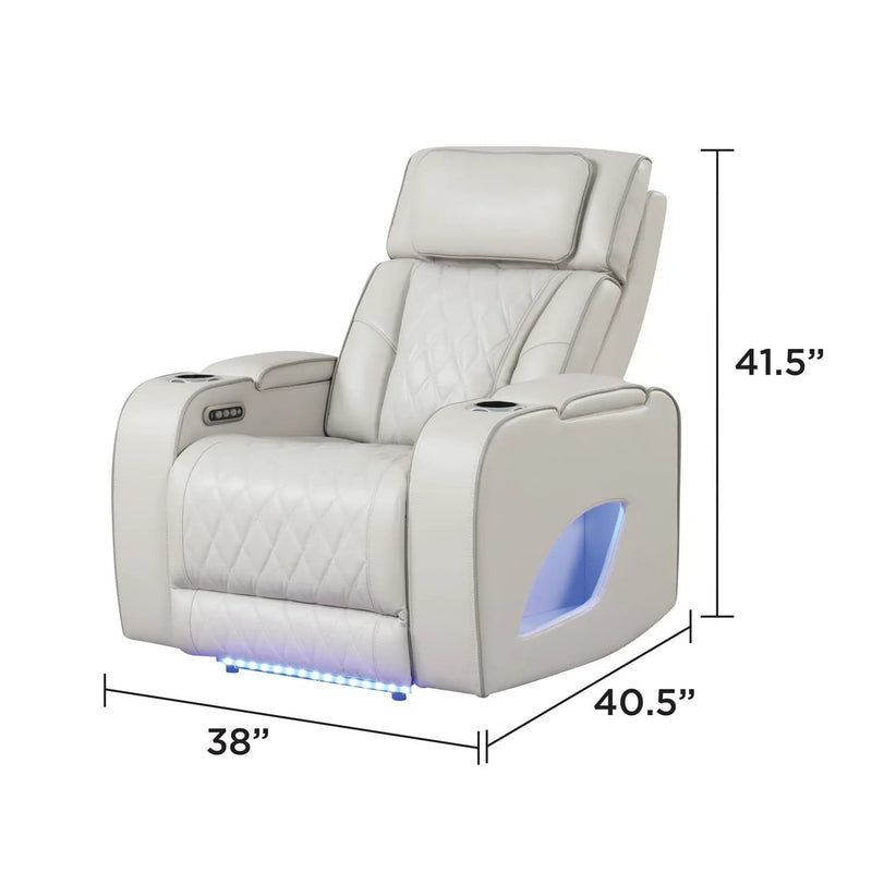 Fortuner - Power Reclining Chair by Unique Piece Furniture