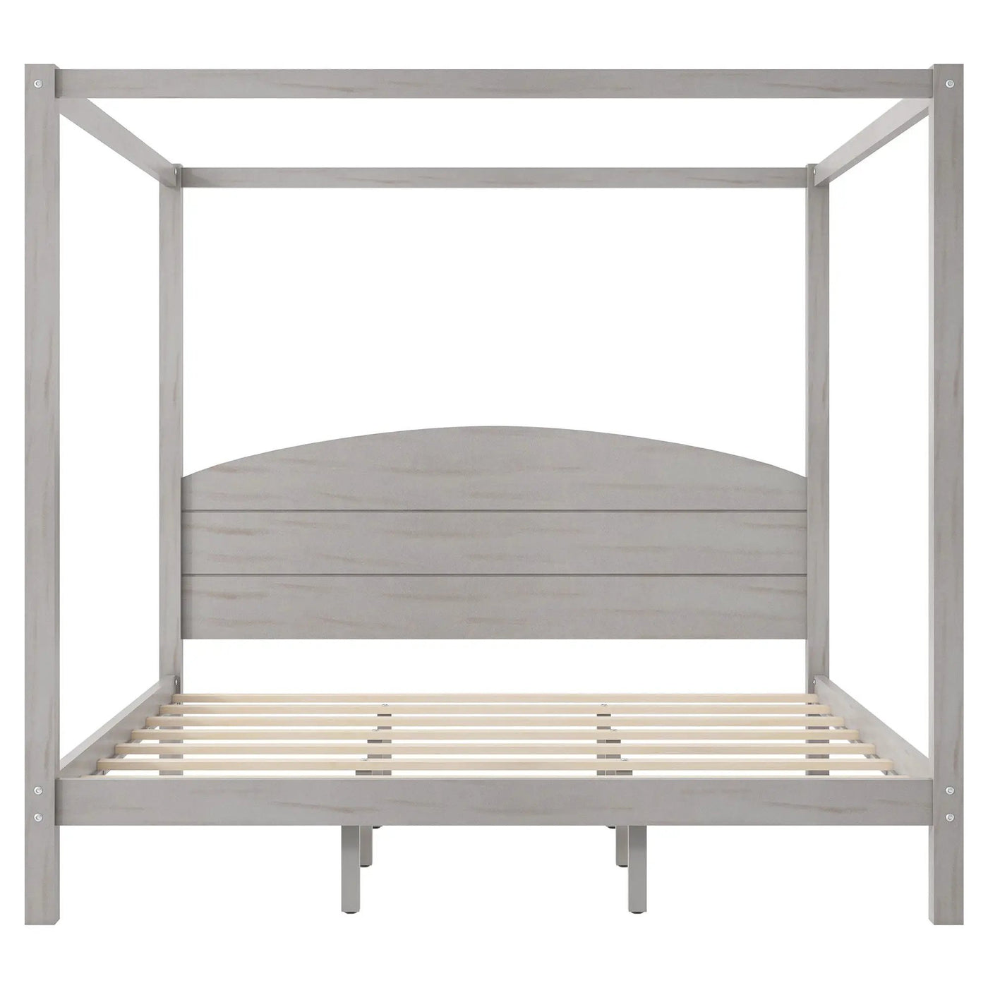 anopy Platform Bed With Headboard And Support Legs by HouseOfZazla