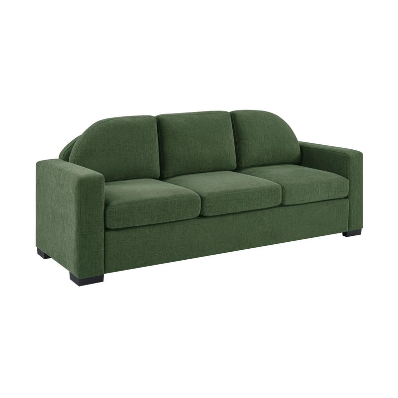 Modern 3 Seater Sofa With Curved Backrest by HouseOfZazla
