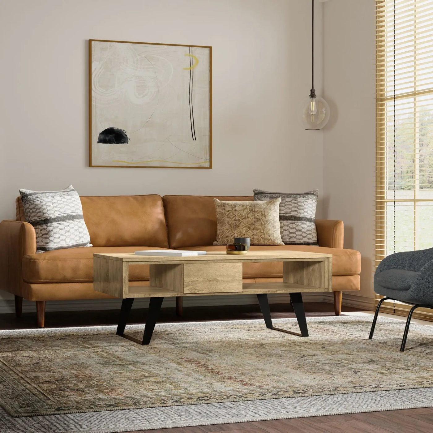 Lowry - Handcrafted Coffee Table by HouseOfZazla