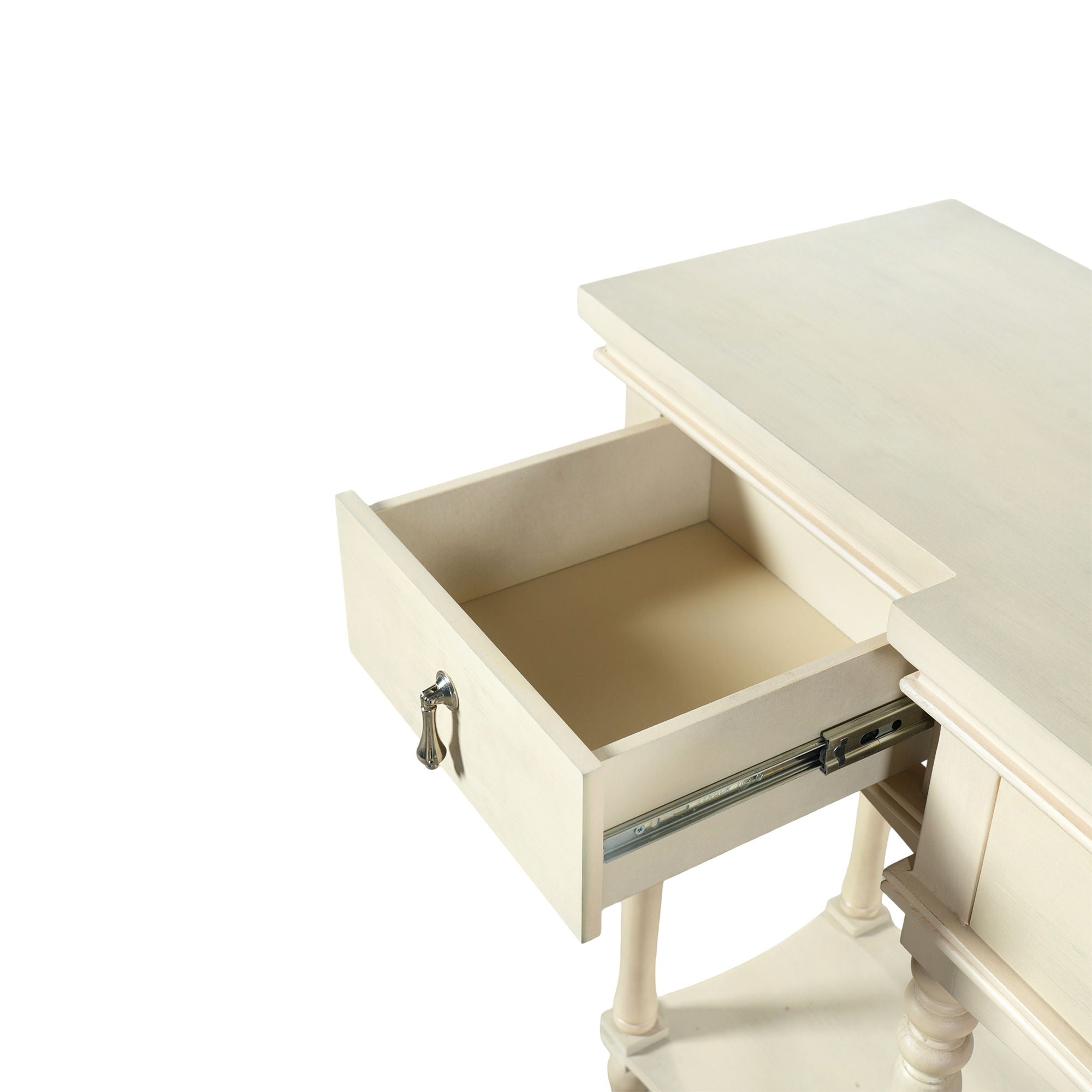 Retro Console Table With 3 Soft Close Drawers by HouseOfZazla
