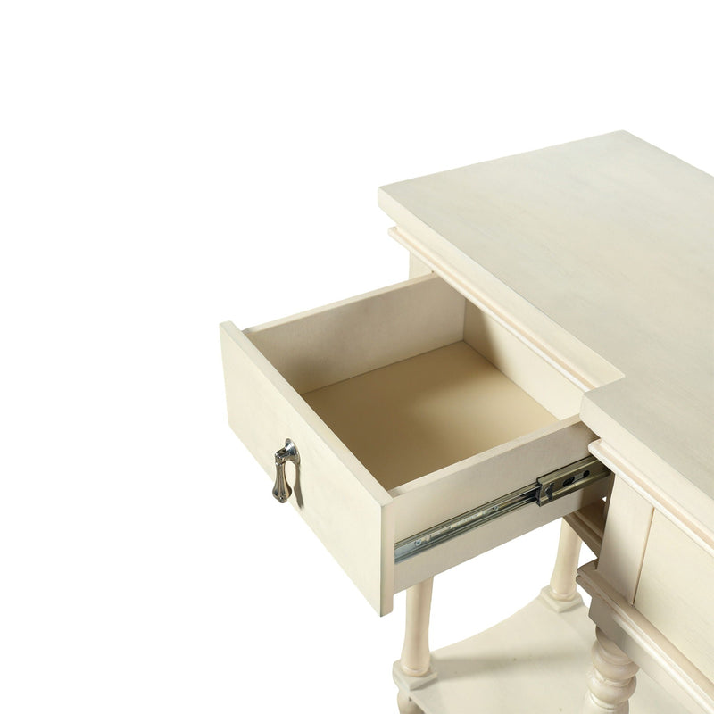 Retro Console Table With 3 Soft Close Drawers by HouseOfZazla