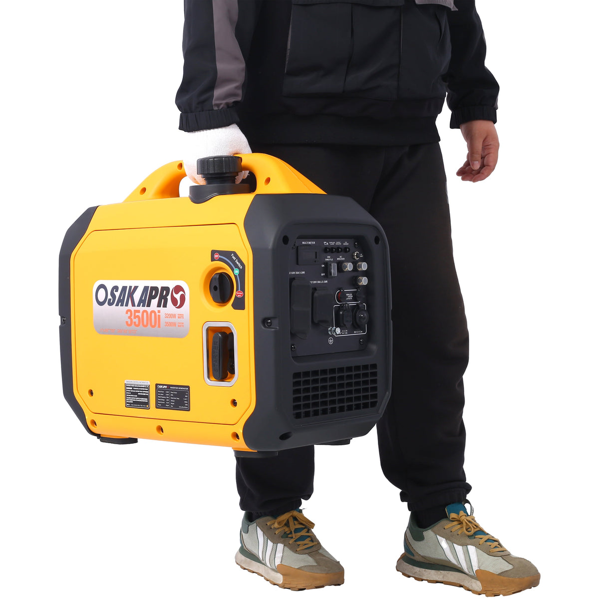 3500 Watt Portable Inverter Generator, photo 6 of 10