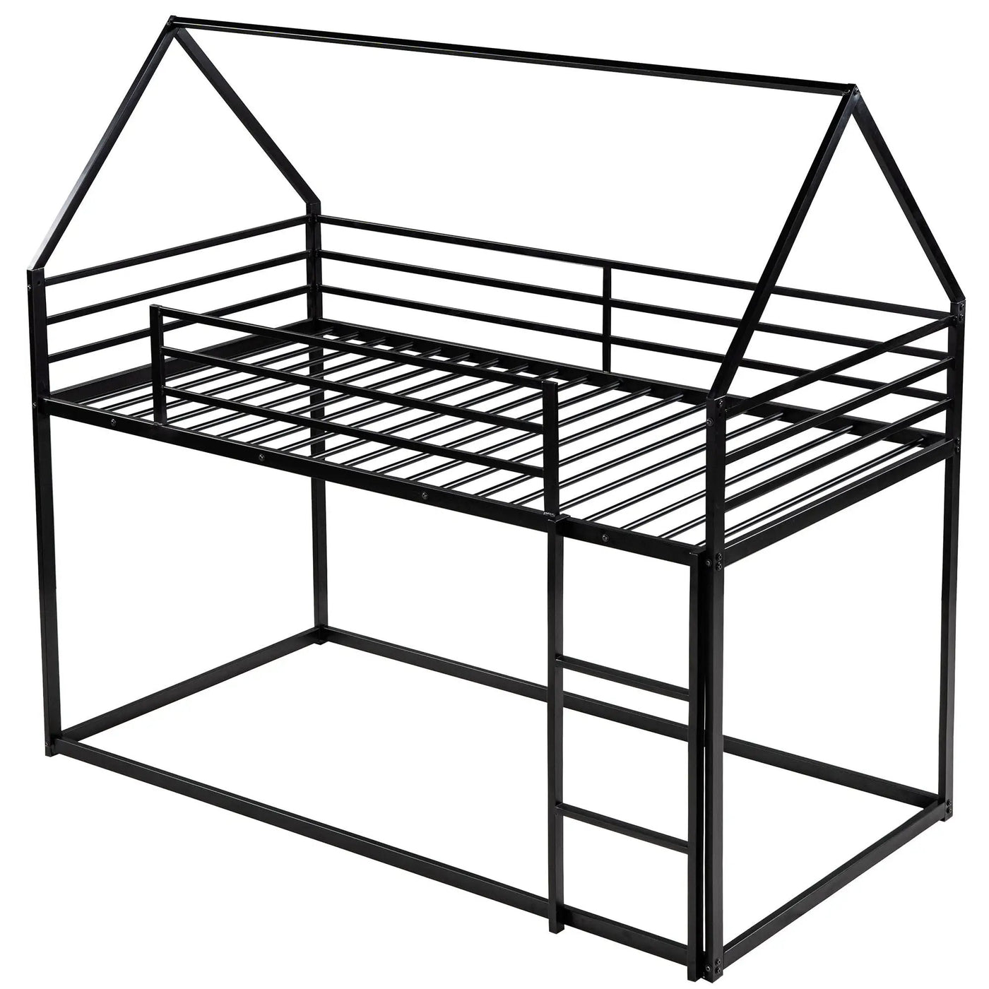 House Bunk Bed With Built In Ladder by HouseOfZazla