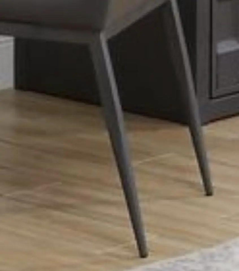 Cargo - Synthetic Leather Chair - Gunmetal by Unique Piece Furniture
