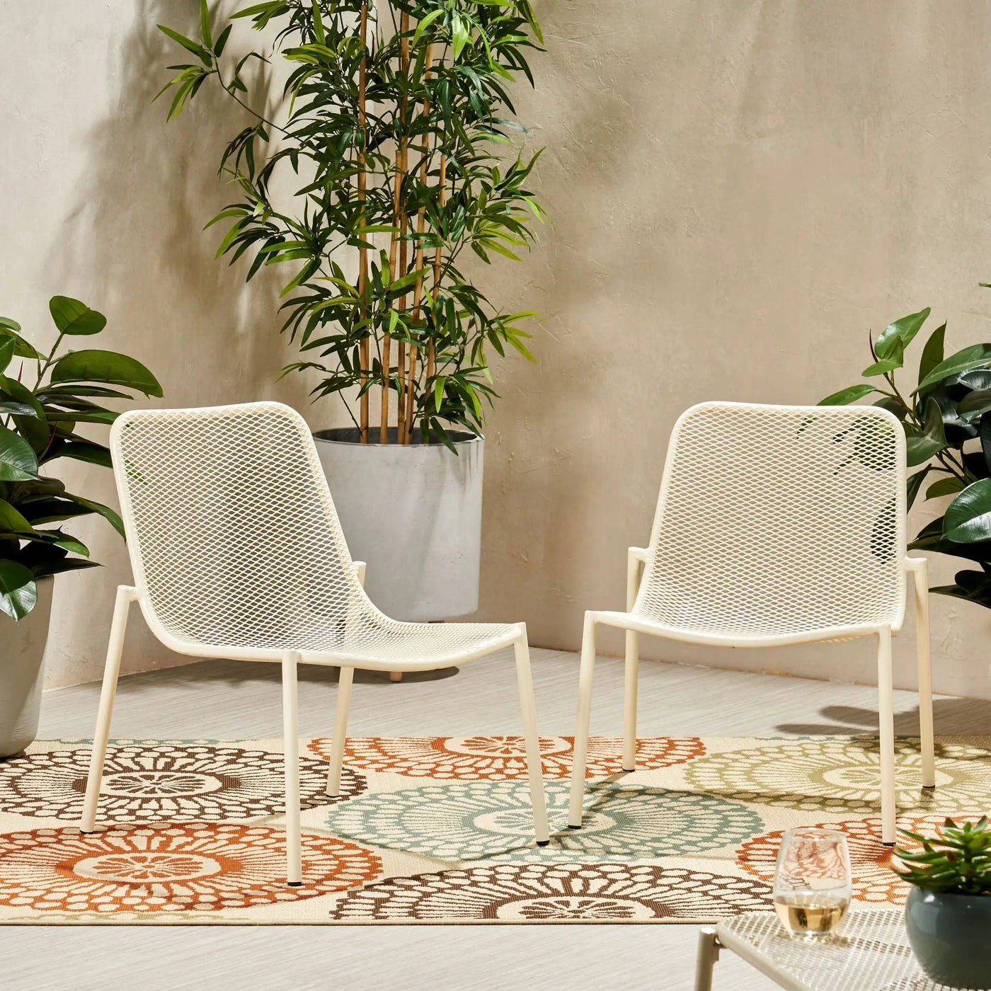Kincaid Stackable Iron Chair by HouseOfZazla