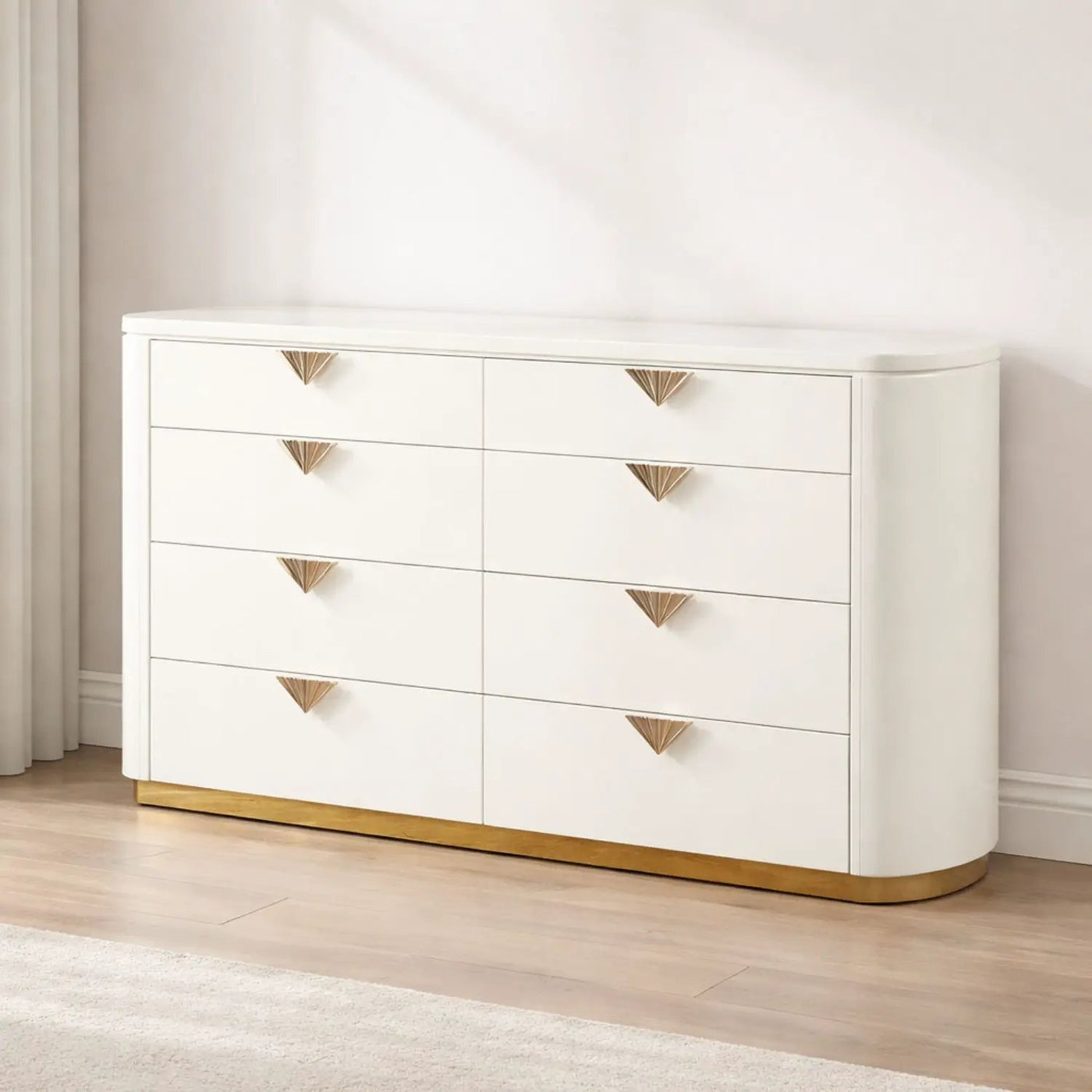 La Pierre - Modern Bedroom Set With Upholstered LED Bed by HouseOfZazla
