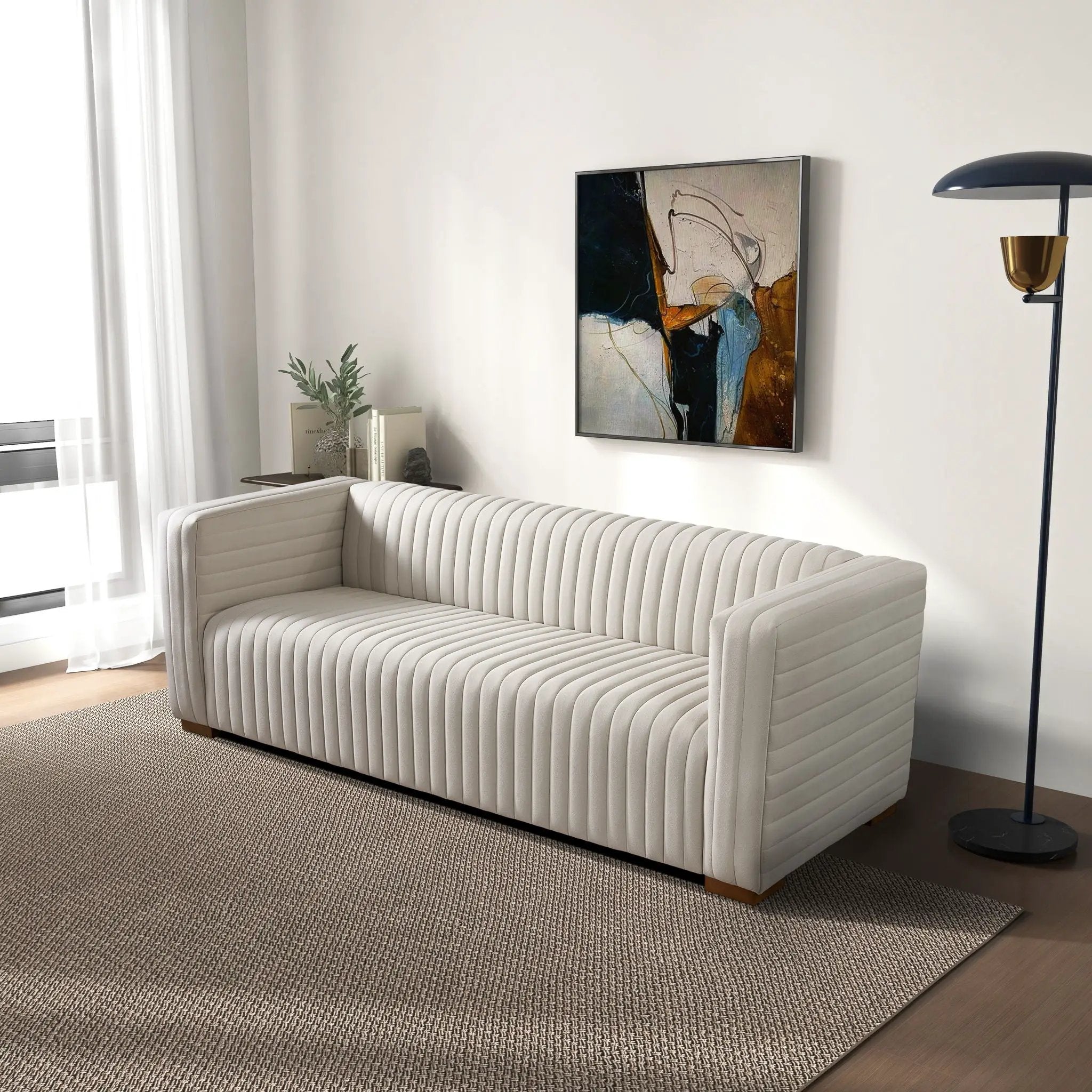 Elara - Upholstered Sofa by HouseOfZazla