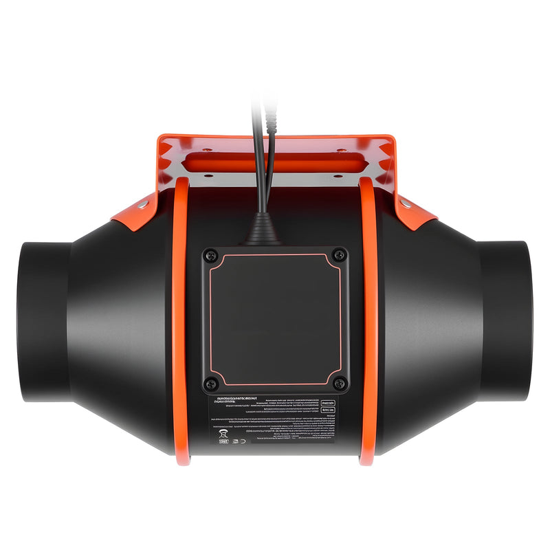 Inline Duct Fan with 10-Speed PWM Controller and App Control by HouseOfZazla