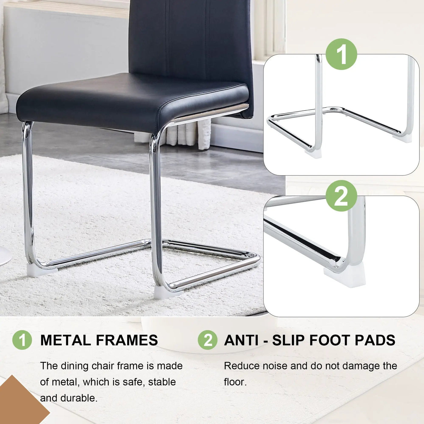 Modern Upholstered Dining Chairs For Dining Room by HouseOfZazla