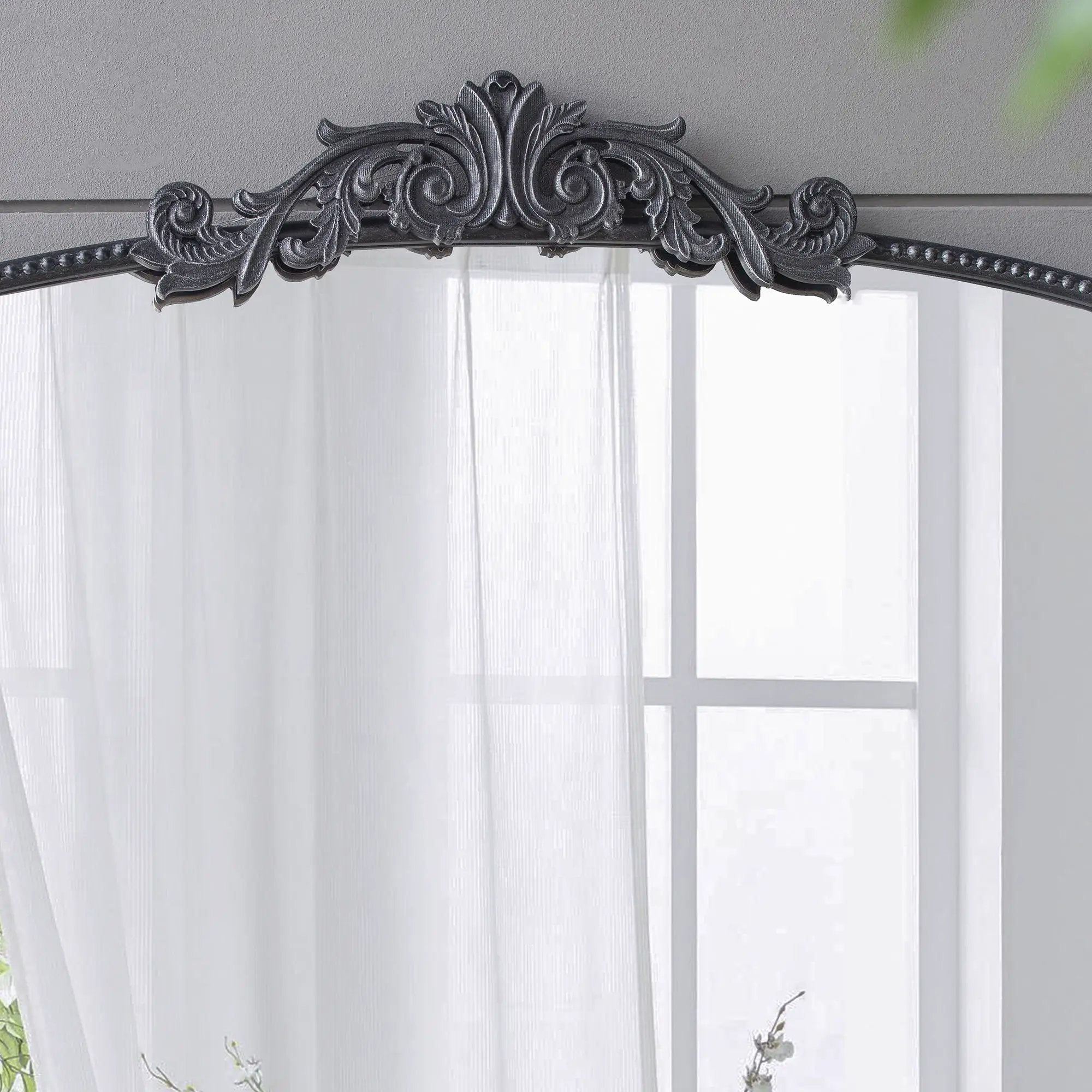 Arch Mirror, Baroque Inspired Wall Decor For Bathroom, Bedroom, Living Room by HouseOfZazla