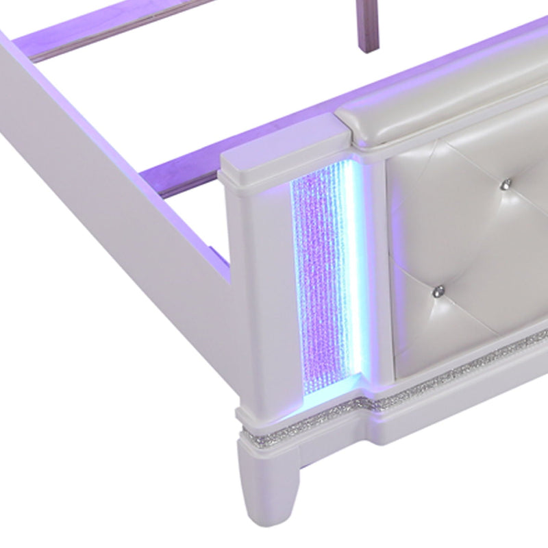 Opium - Bed With LED Lit Headboard by HouseOfZazla