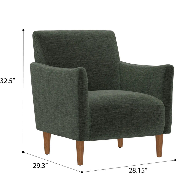Accent Chair - Green by Unique Piece Furniture