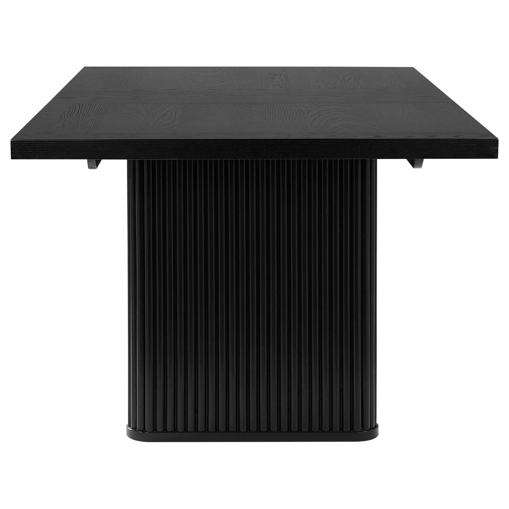 Catherine Rectangular 84-inch Wood Dining Table Black by Unique Piece Furniture