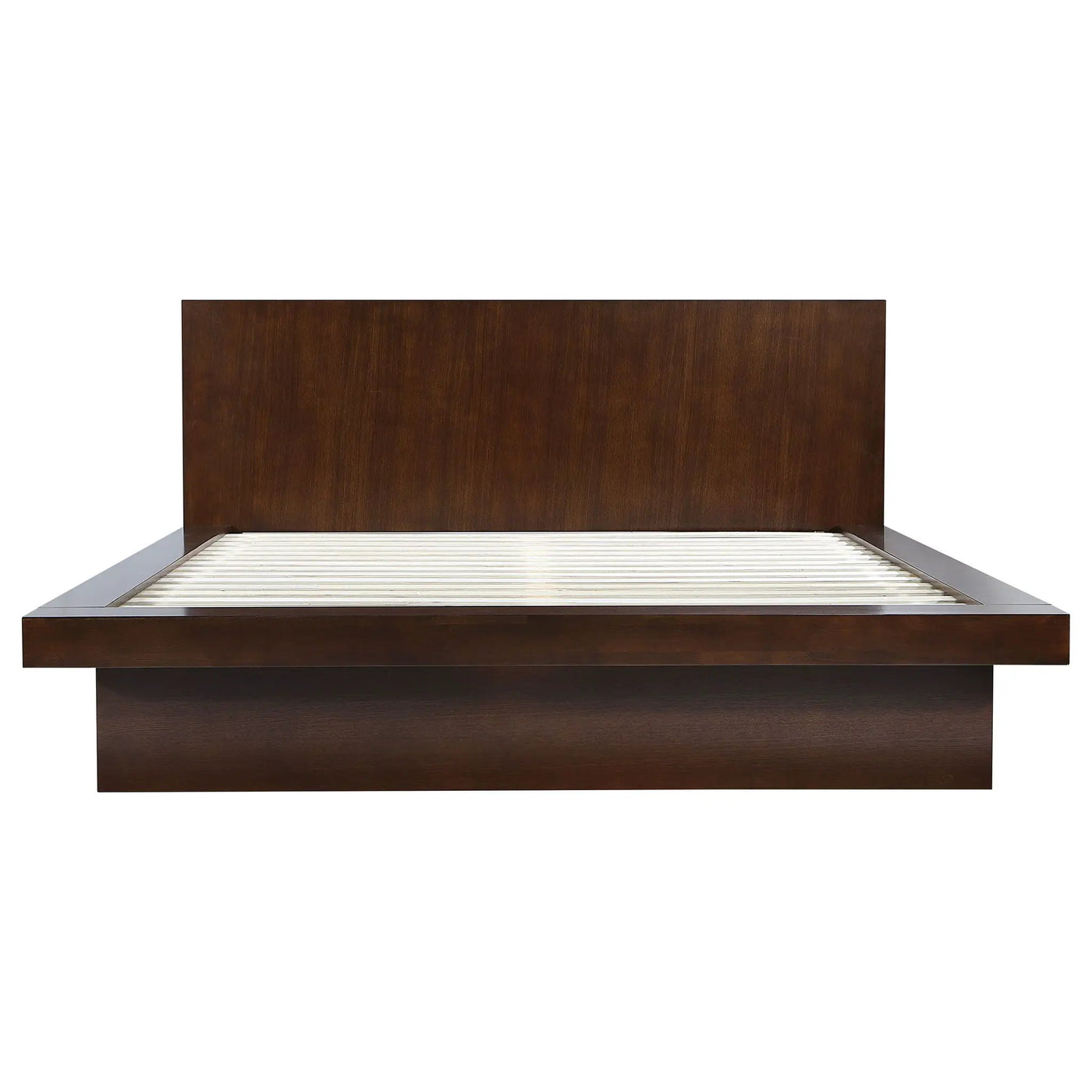 Tokyo - LED Panel Bed With Structured Headboard by HouseOfZazla