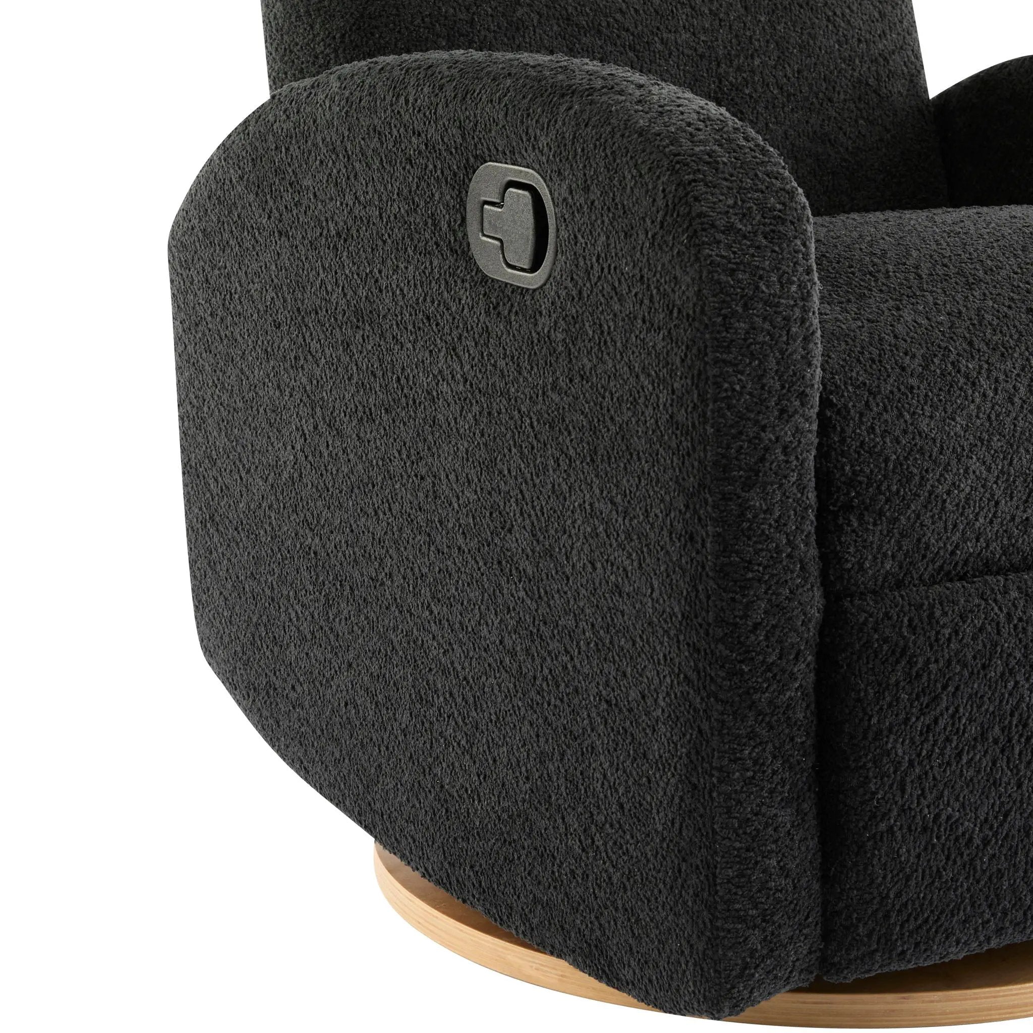 Contemporary 360 Swivel and Glider Recliner Chair by HouseOfZazla