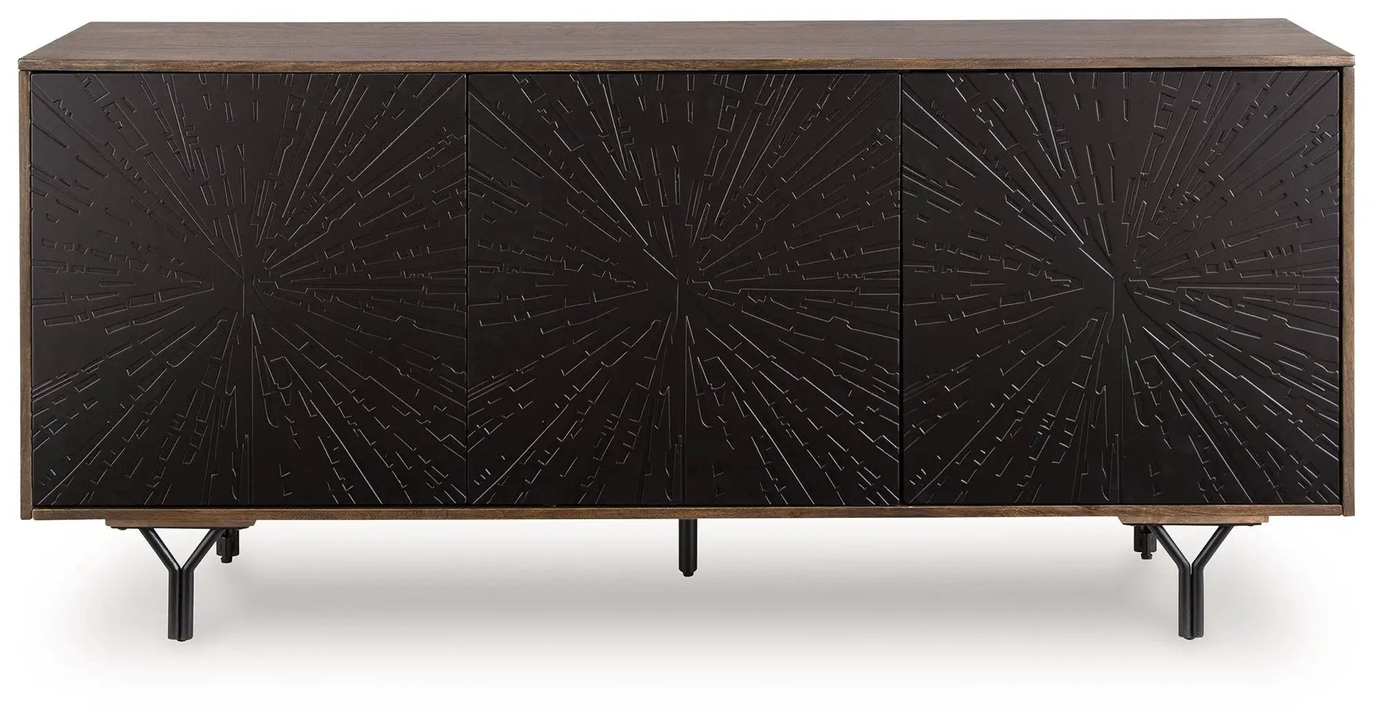 Lavinmont - Accent Cabinet - Multi Brown by Unique Piece Furniture