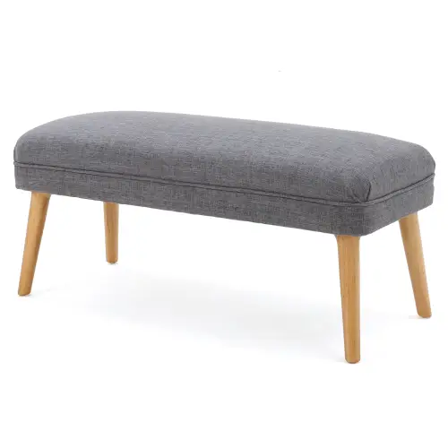 38 Inch Wide Rectangle Ottoman Bench Footstool by HouseOfZazla